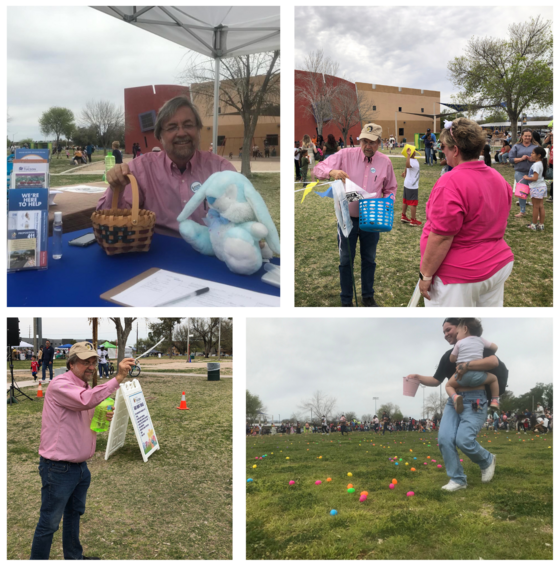 Photo collage of EGGstravaganza event.