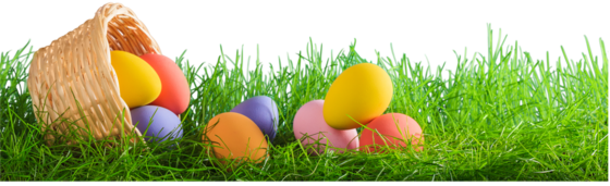 Image of Easter basket and eggs