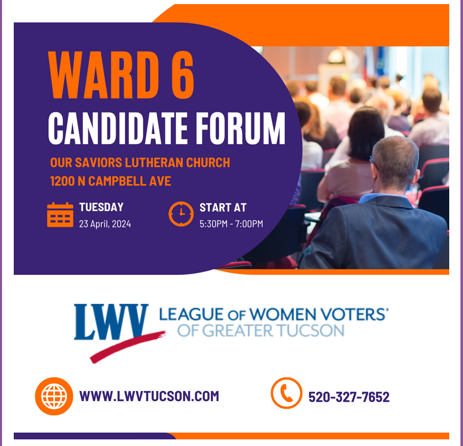 Ward 6 forum Flyer