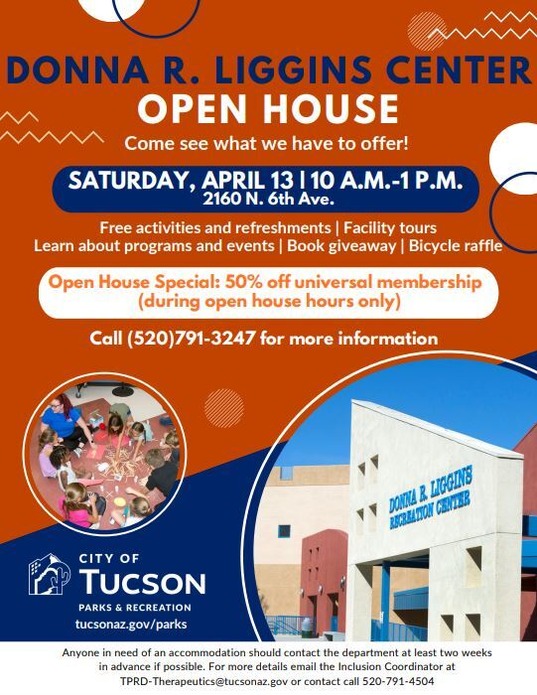 Donna Liggins Open house graphic