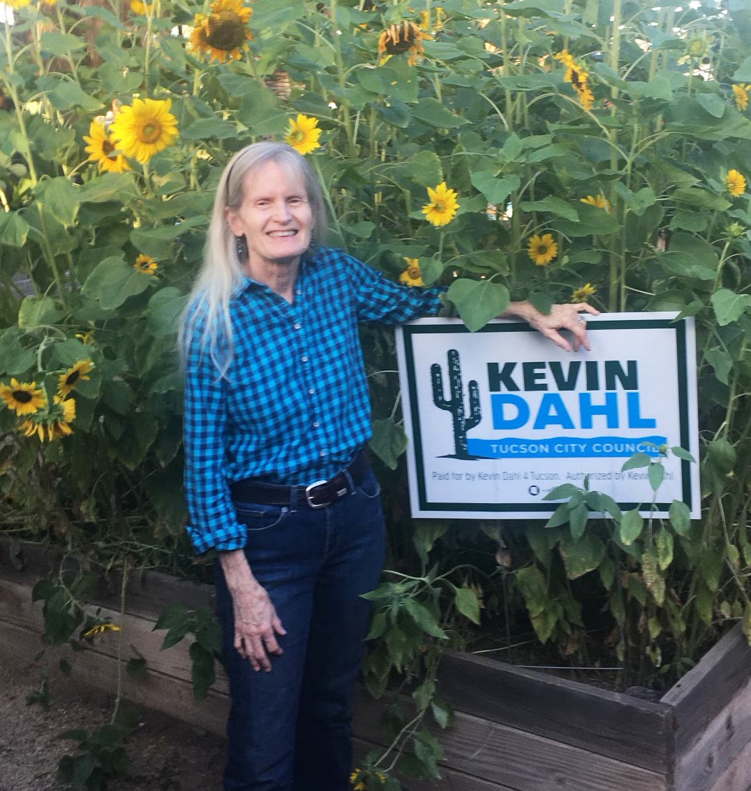 Photo of Bam Miller on the campaign trail.