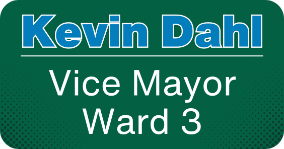 Graphic for Kevin Dahl Vice Mayor