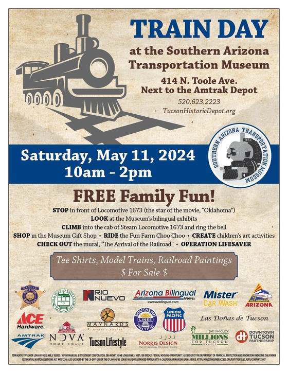 Train day flyer