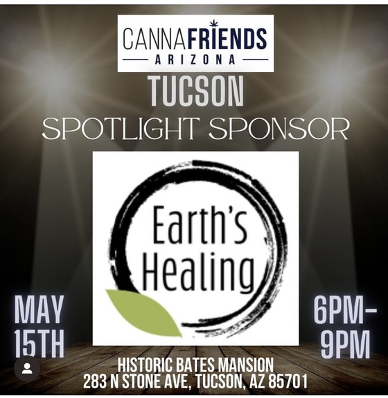 Flyer for Cannafriends event