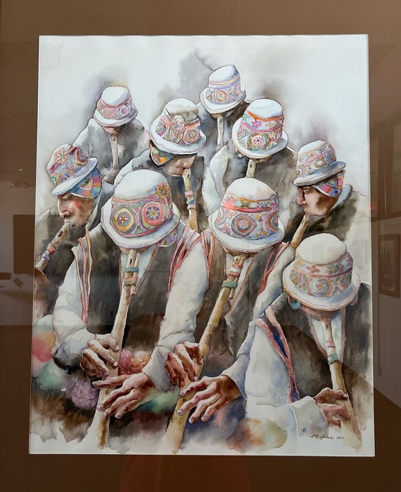 One of the sample of Miguel Molina art