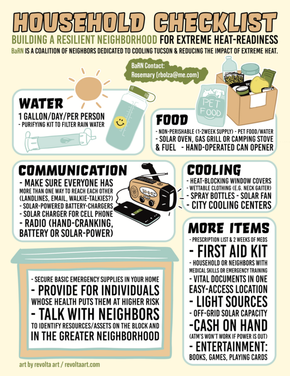 BaRN Household Checklist Flyer