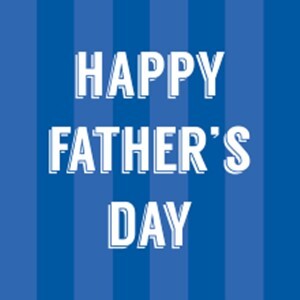 Happy Father's Day sign