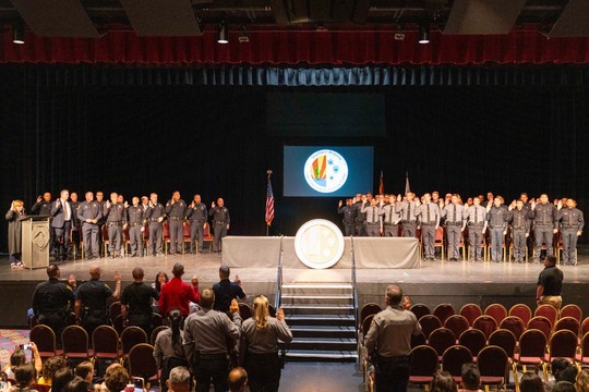 Photo of SALETC Graduation:Basic Recruit Class 24-1