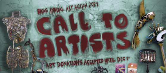 BICAS Art Auction Graphic