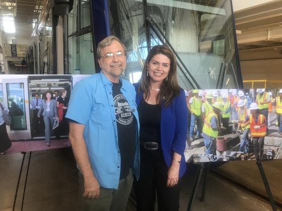 Photo of Vice Mayor Kevin Dahl and Mayor Regina Romero.