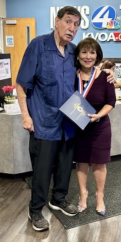 Photo of Council Member Fimbres and Lupita Murillo