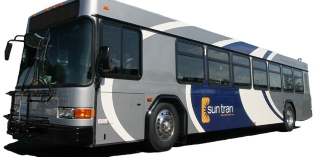 Picture of a SunTran Bus