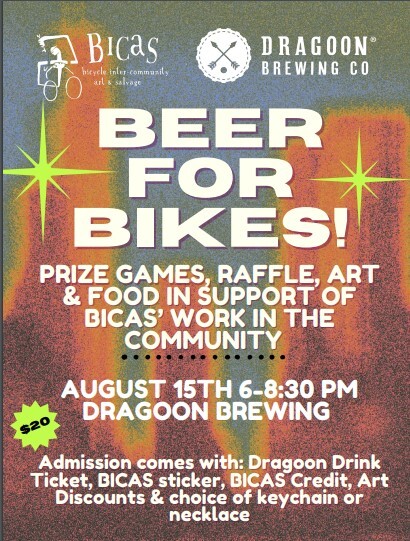 Flyer for Beer for Bikes