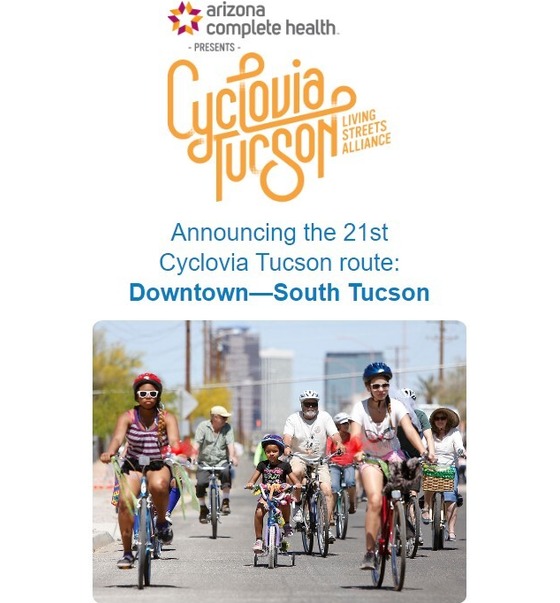 Graphic for Cyclovia.