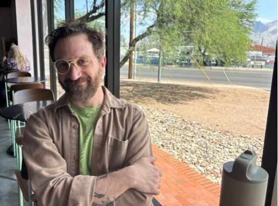 Photo of Adam Krantz owner of Monsoon Chocolate.