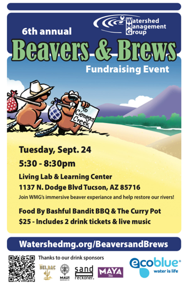 6th annual Beavers & Brew flyer