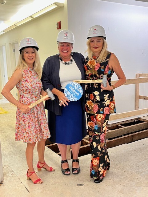 Tucson Children's Museum folks during the ground breaking of  the new Angel Charity for Children Education Center  