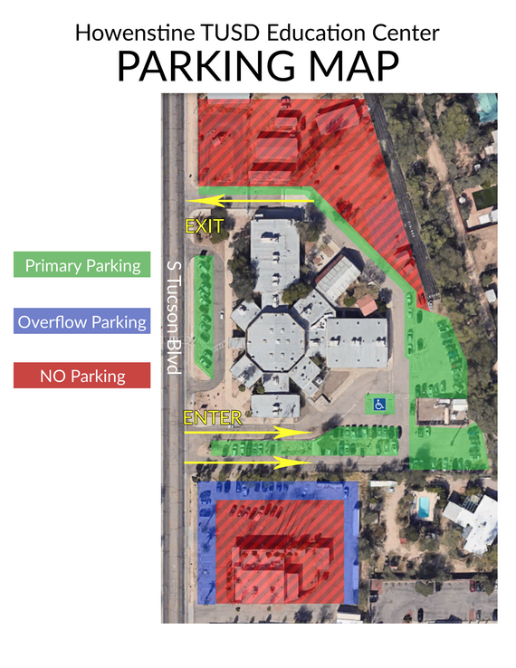 Howenstine TUSD education center map