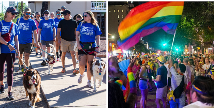 Aids walk parade pictures
