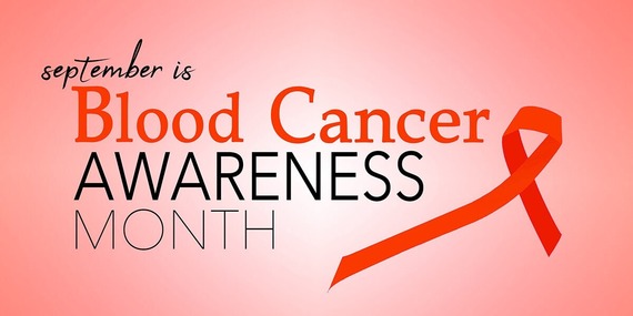 Blood Cancer Awareness Month Logo Image.  