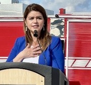 Image of Mayor Romero at groundbreaking