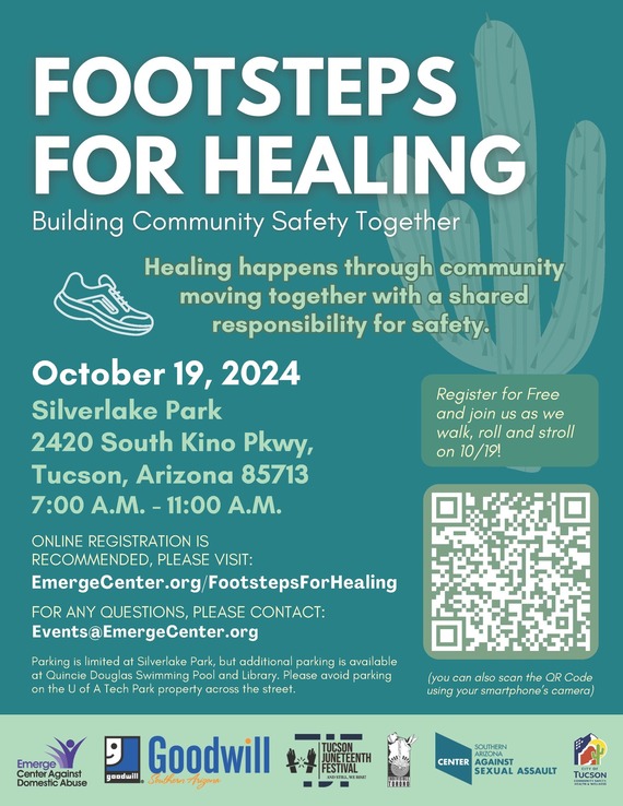 Footsteps For Healing Poster