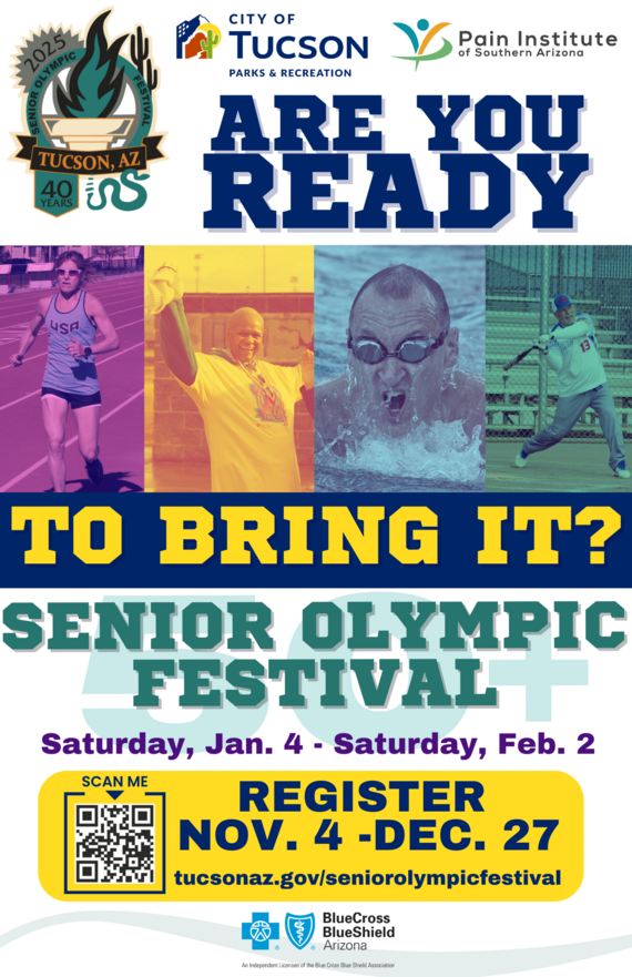 Senior Olympic Festival flyer