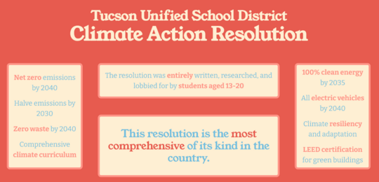 image of TUSD climate plan