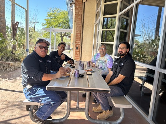 Photo of Vice Mayor Dahl and Code Enforcement 