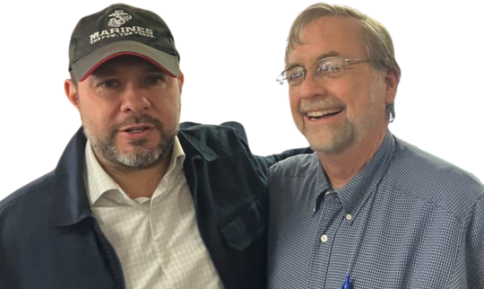 Photo of Senator Elect Ruben Gallego and Vice Mayor Kevin Dahl.