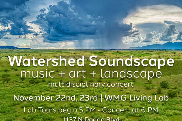 Flyer for Watershed Soundscape event