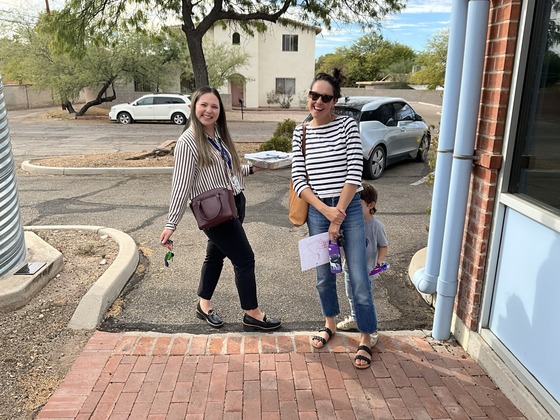 Photo of Naomi Lee and Marlene Avelino