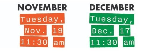 Ride with Sun Tran Schedules in November and December 