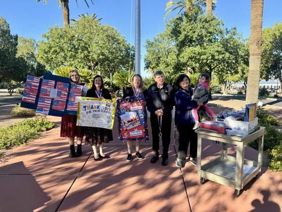 Delivering Cards At the VA 