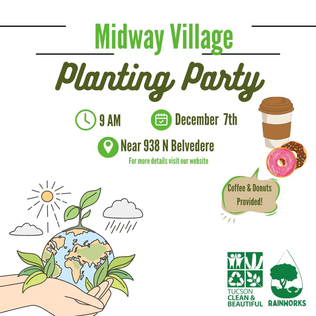 Flyer for Midway Planting Party