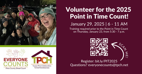 PIT Count Call for Volunteers 2025