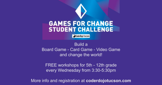 Games for Change free workshop logo
