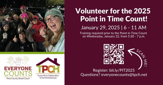 Flyer for Point in Time Count