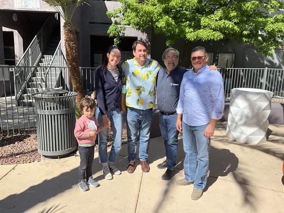 Photo of the Ward 3 team in March