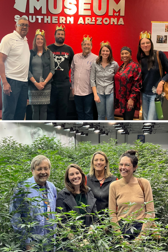 Photo of the Ward 3 Staff in February