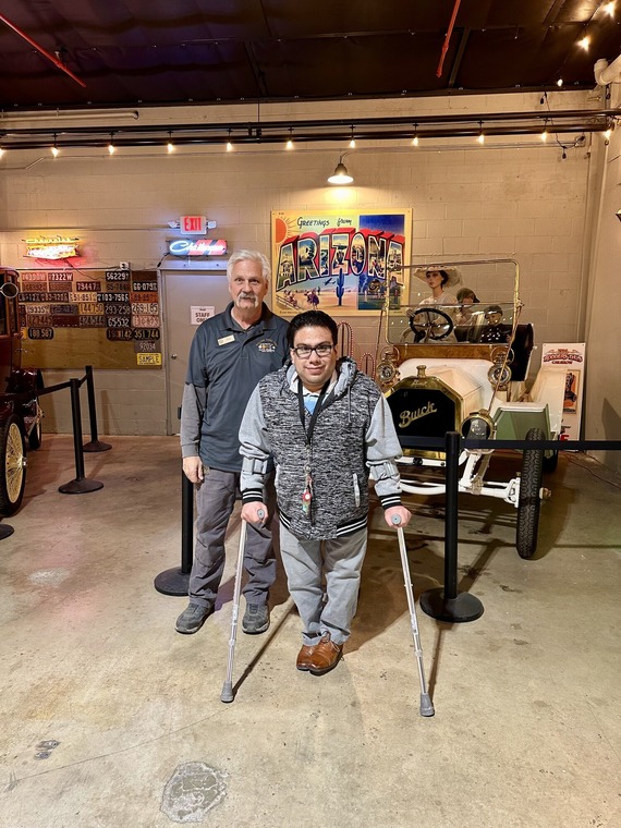 Joe Findysz (RTT Owner) & Gabriel Holguin (Council Aide)