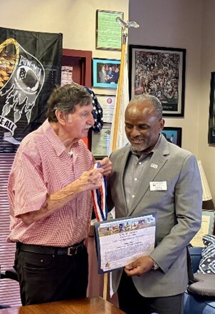 Council Member Fimbres and Tony Penn