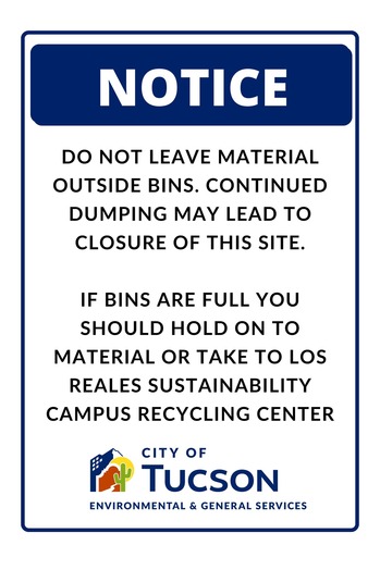 Recycling signs