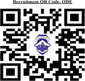 QR code for TPD ODE recruiting.