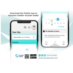 recycle coach app screen shots