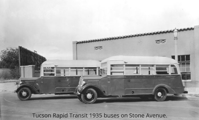 Sun Tran Buses from the late 1930's