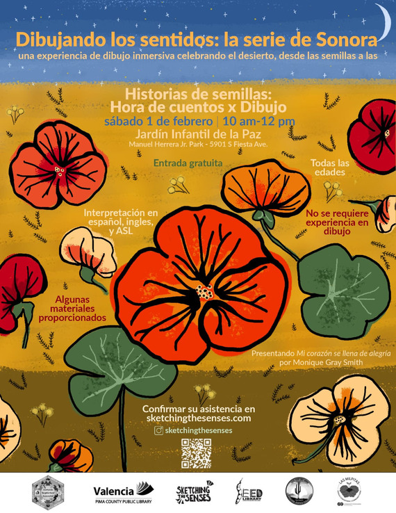 Sketching the Senses Spanish Flyer 