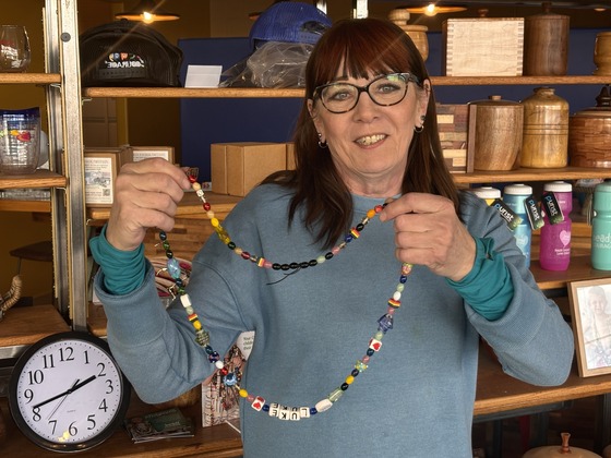 Photo of Nan Charif Volunteer Coordinator at Beads of Hope.