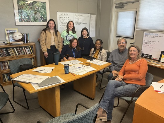 Photo of Ward 3 meeting with Business Services. 