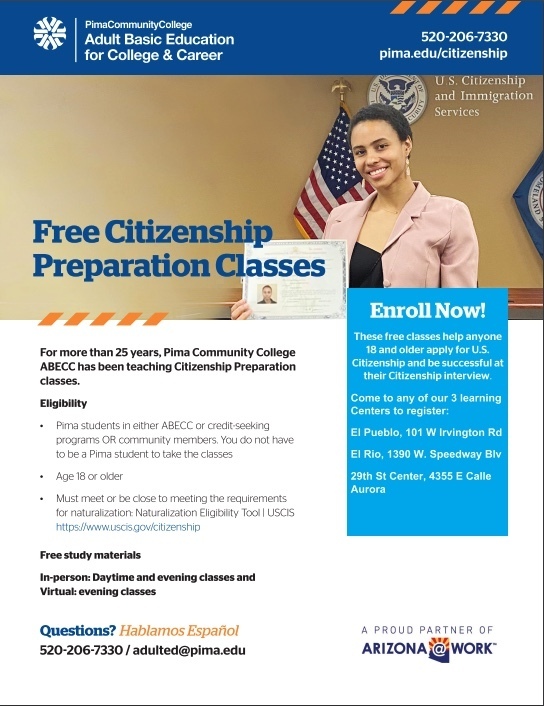 Citizenship Classes Graphic